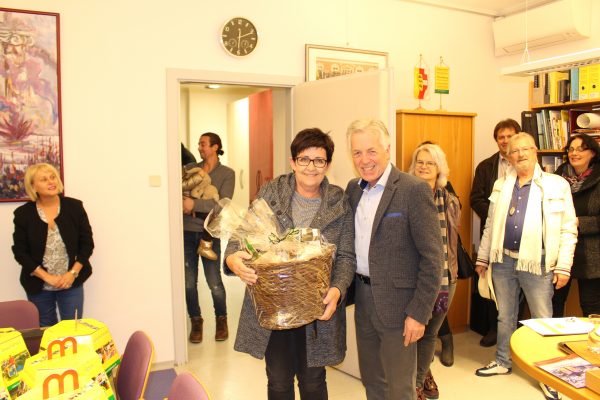 Lieselotte Steinwender mit LAbg. Bürgermeister Herbert Gaggl