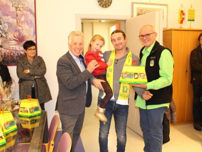 Thomas Marinitsch mit Georg Fister und LAbg. Bürgermeister Herbert Gaggl