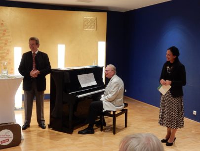 Prof. Schollum, H. Gratzer, Vbgm. A. Brunner