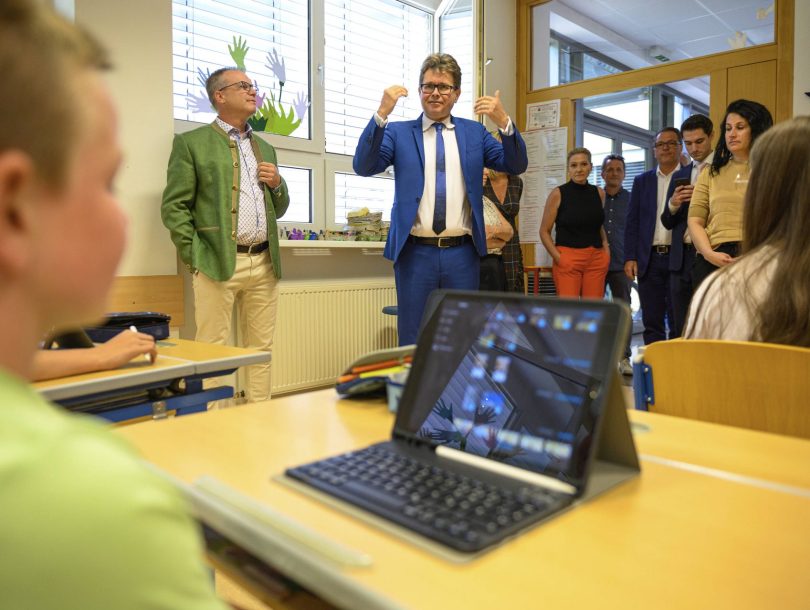 20220607_MinisterMartinPolaschek_Besuch_Moosburg_052