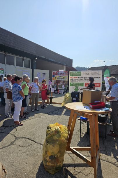 Erklärung am Gelände
