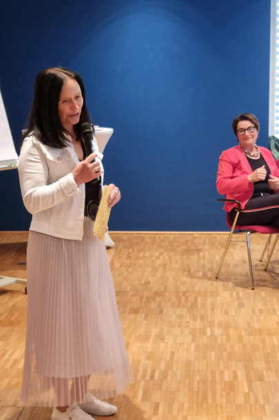 Begrüßung von Vizebürgermeisterin Astrid Brunner